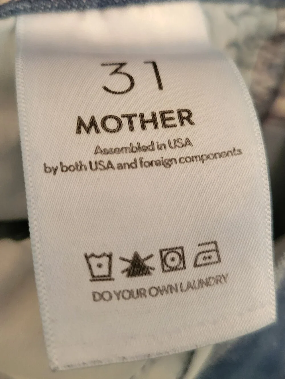 MOTHER The Insider Crop Step Fray Jeans Wish On A Star 31 - Picture 8 of 9